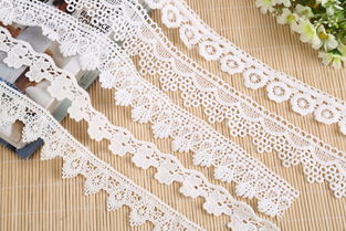 廠家直銷 爆款白色水溶牛奶絲花邊，打造精致飾品與服裝輔料新風(fēng)尚